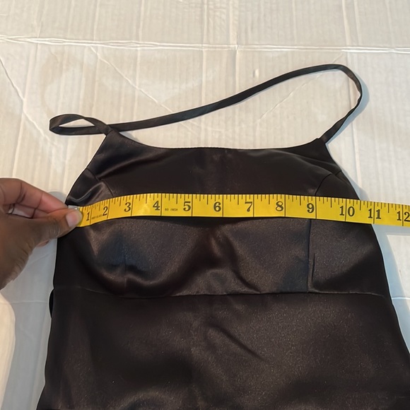 ♻️ JJ’s House Black CrissCross Back Midi Dress size 4 - Picture 5 of 6